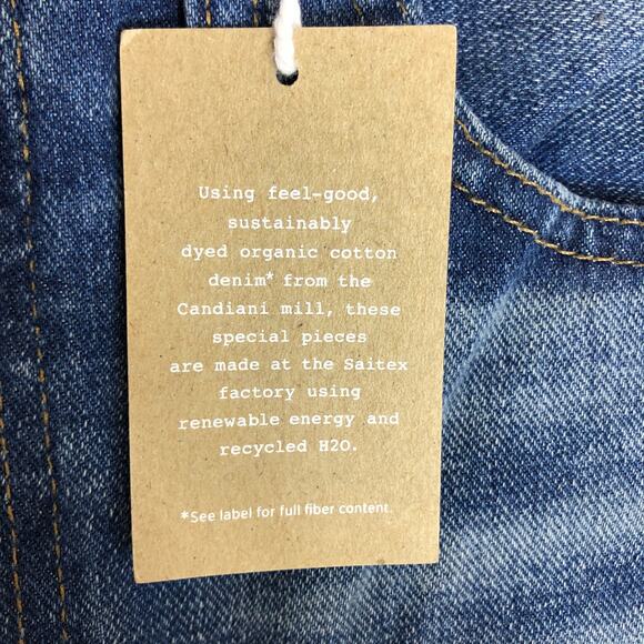 MADEWELL -Women's The Perfect Jean Short - Vintage Denim - 28"-Blue-NWT - Picture 8 of 11